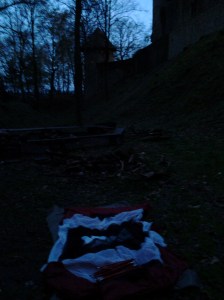 Hätt ich mal schneller aufgebaut, statt zu fotografieren! (fürs Tablet wars eh zu dunkel)