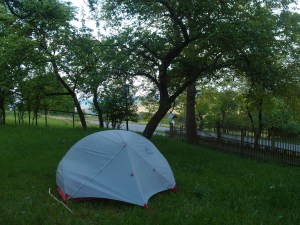 Zelt, Wiese, Ausblick, Freude!!!!