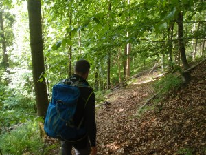 Torben on his way! Und auf der Suche nach dem E3. Ach, zusammen wanderts sichs doch schön!