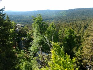 Aussicht vom Rudolfstein
