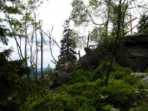 ...und noch höher,  sogar mit Gipfelkreuz, und dann wieder...