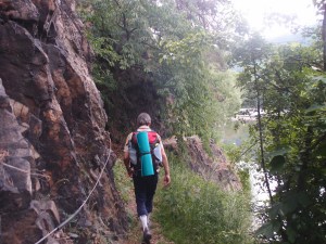 Die braungebrannte Mokkabohne auf der süßen Schlagsahne, die den leckersten Eisbecher der Welt serviert: Der Felsweg!