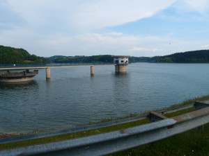 Ein Teil der großen Dühnn Talsperre