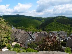 Ausblick von der Burg