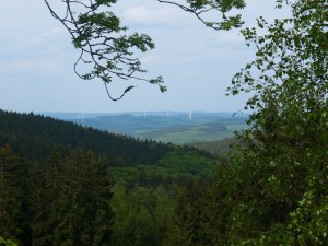 Ausblick von den Trödelsteinen